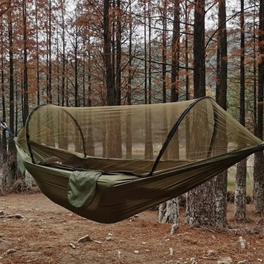 Mosquito Net Camping Hammock – Parachute Nylon Hammock with Insect Protection